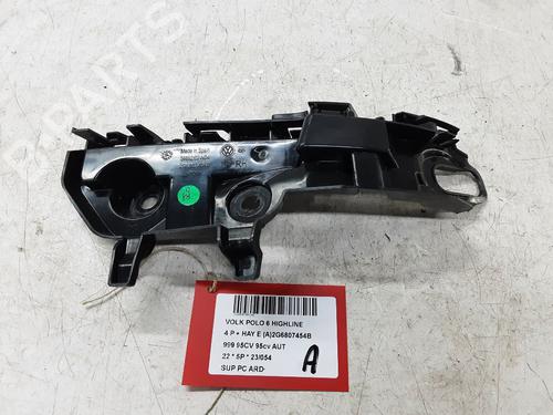 Kofangerbeslag bag VW POLO VI (AW1, BZ1, AE1) 1.0 TSI (95 hp) 23644322