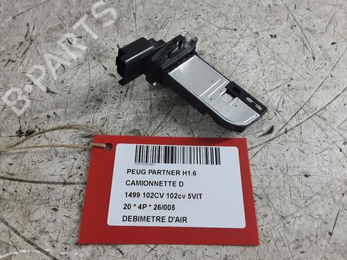Used Mass air flow sensor Mass air flow sensor PEUGEOT PARTNER Box Body/MPV (K9) 1.5 BlueHDi 100 (102 hp) 32663911 32663911