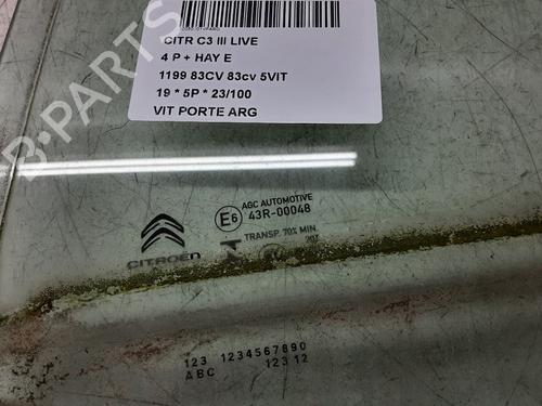 Rear left door window CITROËN C3 / C3 ORIGIN III (SX) 1.2 PureTech 82 | BP21079178C20 