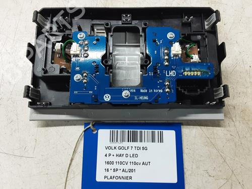 Interior roof light VW GOLF VII (5G1, BQ1, BE1, BE2) 1.6 TDI | BP20279134I8 