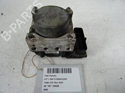 Used ABS pump ABS pump FIAT GRANDE PUNTO (199_) 1.3 D Multijet (69 hp) 39057066 39057066