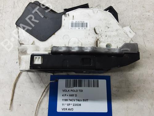 Used Front right lock VW POLO V (6R1, 6C1) 1.2 TDI (75 hp) 20279526