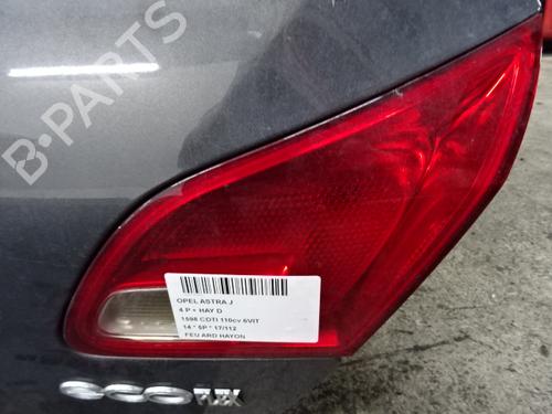 Used Right tailgate light OPEL ASTRA J (P10) 1.6 CDTi (68) (110 hp) 20269765
