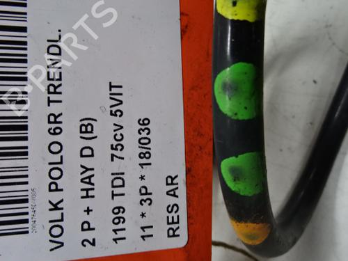 Used Shock absorber spring VW POLO V (6R1, 6C1) 1.2 TDI (75 hp) 20277598