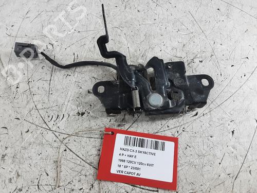 Fechadura do capot Fechadura do capot MAZDA CX-3 (DK) 2.0 SKYACTIV-G (DK5W, DK6W) (120 hp) 39500956 39500956