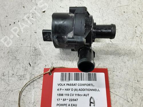 Used Auxiliary water pump VW PASSAT B8 (3G2, CB2) 1.6 TDI (120 hp) 20286691