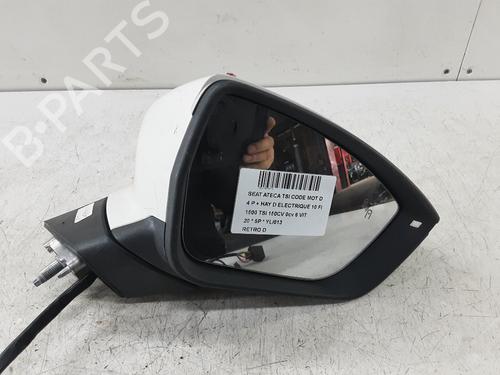 Used Right mirror SEAT ATECA (KH7, KHP) 1.5 TSI 4Drive (150 hp) 28472385