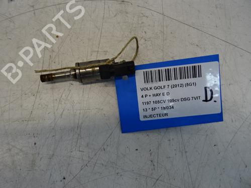 Used Injector Injector VW GOLF VII (5G1, BQ1, BE1, BE2) 1.2 TSI (105 hp) 20275694 20275694