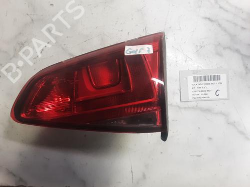 Used Right tailgate light VW GOLF VII (5G1, BQ1, BE1, BE2) 1.2 TSI (86 hp) 28824338