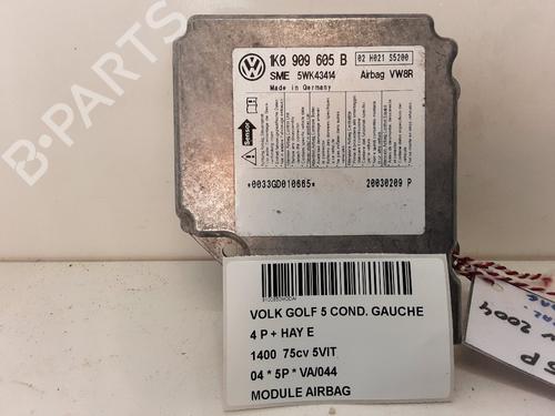 Kollisjonspute styreenhet VW GOLF V (1K1) 1.4 16V | BP20283821M53 