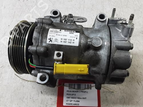 Used AC compressor PEUGEOT BOXER Platform/Chassis 2.0 BlueHDi 160 (163 hp) 32248049