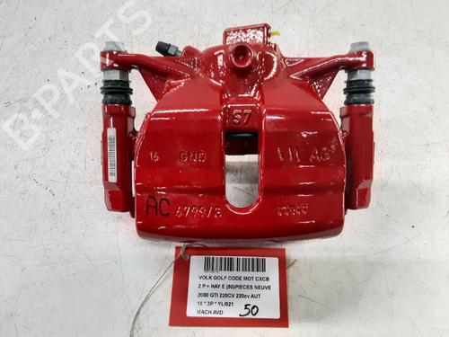 Used Right front brake caliper VW GOLF VII (5G1, BQ1, BE1, BE2) 2.0 GTI (220 hp) 25279509