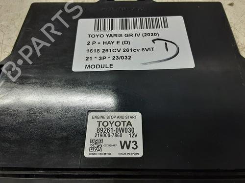 Used Control unit TOYOTA YARIS (_P21_, _PA1_, _PH1_) 1.6 GR 4WD (GXPA16) (261 hp) 20278652