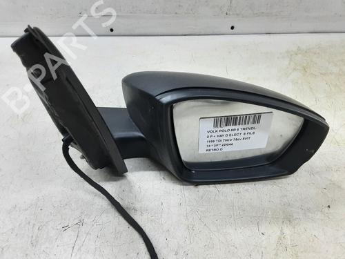 Used Right mirror VW POLO V (6R1, 6C1) 1.2 TDI (75 hp) 20270982