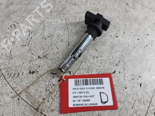Tændspole VW GOLF V (1K1) 1.6 FSI (115 hp) 22707608