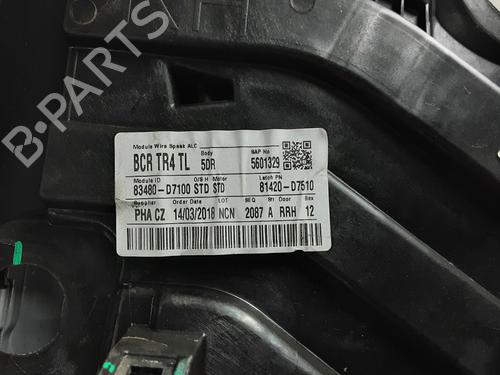 Rear right window mechanism HYUNDAI TUCSON (TL, TLE) 1.6 GDi | BP20280742C25 