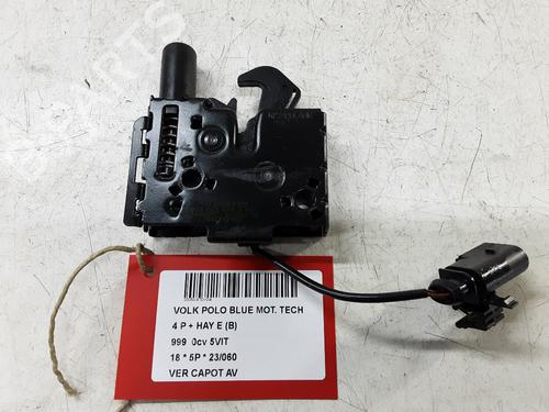 Used Hood lock VW POLO VI (AW1, BZ1, AE1) 1.0 TSI (95 hp) 22176750