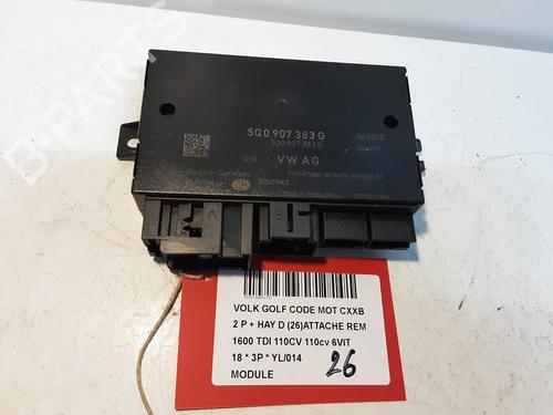 Used Control unit Control unit VW GOLF VII (5G1, BQ1, BE1, BE2) 1.6 TDI (110 hp) 28824378 28824378