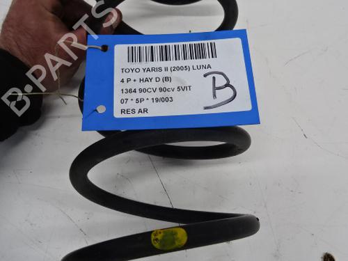 Støddæmperfjeder Støddæmperfjeder TOYOTA YARIS (_P9_) 1.4 D-4D (NLP90_, NLP90R) (90 hp) 39056851 39056851