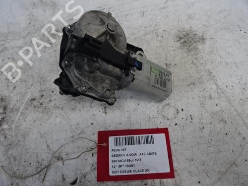 Used Rear wiper motor PEUGEOT 107 (PM_, PN_) 1.0 (68 hp) 29997664