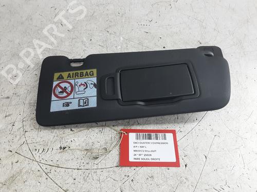 Højre solskærm DACIA DUSTER (PYM_, PYN_) 1.0 ECO G-100 (101 hp) 32629697