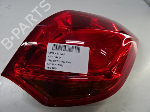right-taillight-opel-astra-j-p10-2009-2010-2011-2012-2013-2014-2015-2016-39051084 main image