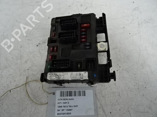 Used Fuse box Fuse box CITROËN BERLINGO / BERLINGO FIRST MPV (MF_, GJK_, GFK_) 1.9 D (MFWJZ) (70 hp) 39056795 39056795