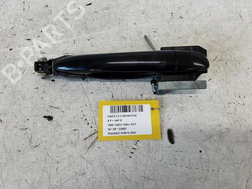 Højre bagtil udvendigt håndtag Højre bagtil udvendigt håndtag MAZDA CX-3 (DK) 2.0 SKYACTIV-G (DK5W, DK6W) (120 hp) 39526936 39526936
