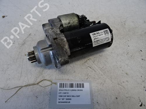 Used Starter VW POLO V (6R1, 6C1) 1.6 TDI (90 hp) 20270195