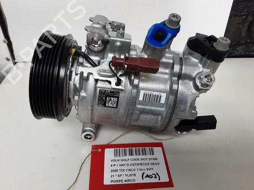 Used AC compressor VW GOLF VIII (CD1, DA1) 2.0 TDI (116 hp) 26129311