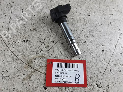 Tændspole VW GOLF V (1K1) 1.6 FSI (115 hp) 22707606