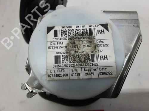 Rear right seatbelt ABARTH 500 / 595 / 695 1.4 (312.AXY11, 312.AXY1A) | BP32246980I28 - Image 2