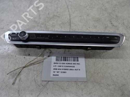 Used Radio BMW X5 (G05, F95) xDrive 45 e Plug-in-Hybrid (286 hp) 20273692