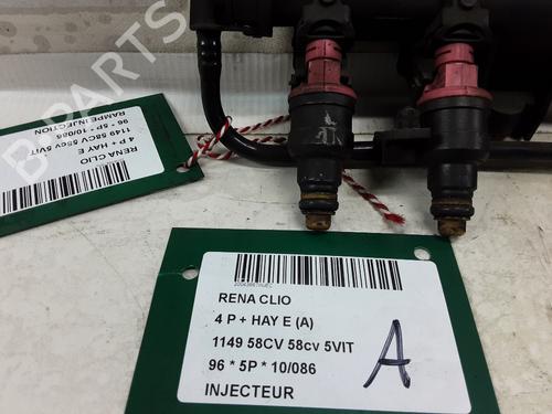 Used Injector RENAULT CLIO I (B/C57_, 5/357_) 1.2 (5/357Y, 5/357K) (58 hp) 20282751
