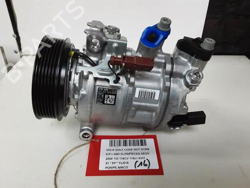 Used AC compressor VW GOLF VIII (CD1, DA1) 2.0 TDI (116 hp) 28603959