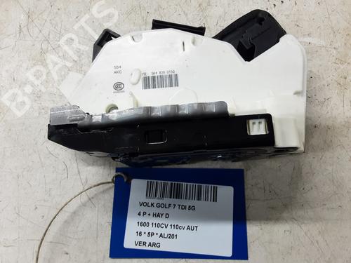 Used Rear left lock VW GOLF VII (5G1, BQ1, BE1, BE2) 1.6 TDI (110 hp) 20279119