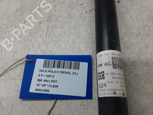Left rear shock absorber VW POLO VI (AW1, BZ1, AE1) 1.0 TSI | BP32244697M18