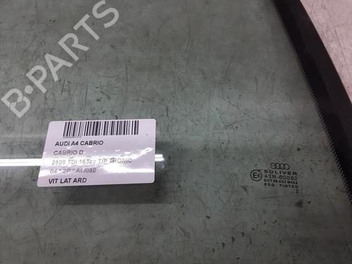 Rear right door window AUDI A4 B6 (8E2) 2.5 TDI | BP20285861C21 