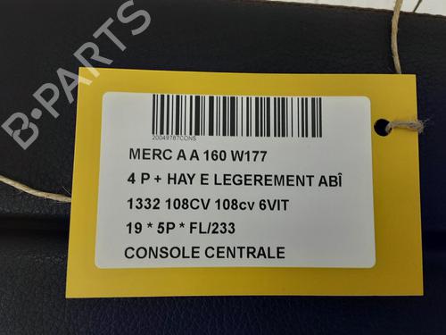 Midtkonsoll MERCEDES-BENZ A-CLASS (W177) A 160 (177.082) | BP39500995I22 - Image 2
