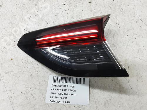 Used Rear bumper right light Rear bumper right light OPEL CORSA F (P2JO) 1.2 (68) (101 hp) 40293283 40293283