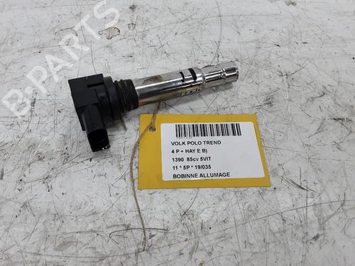 Used Ignition coil VW POLO V (6R1, 6C1) 1.4 (6R1) (85 hp) 20275679