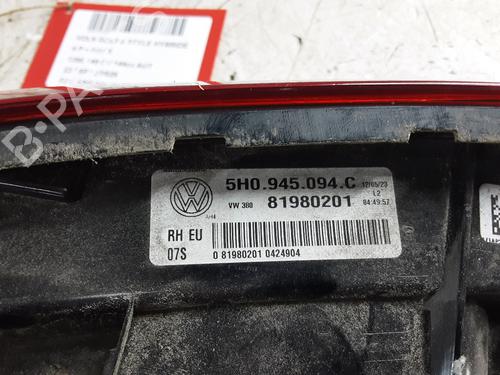 Right tailgate light VW GOLF VIII (CD1, DA1) 1.4 GTE Plug-in Hybrid | BP39059504C80 - Image 4