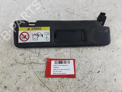 Used Right sun visor Right sun visor BMW Z4 Roadster (G29) sDrive 20 i (197 hp) 32248673 32248673