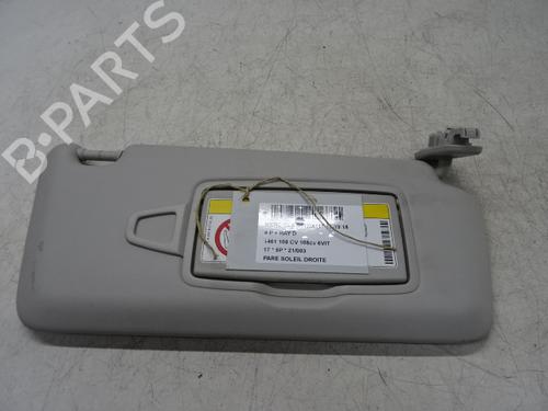 Used Right sun visor MERCEDES-BENZ CLA Coupe (C117) CLA 180 CDI / d (117.312) (109 hp) 20274573