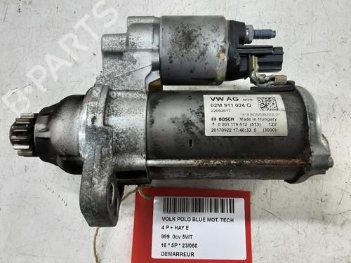 Used Starter VW POLO VI (AW1, BZ1, AE1) 1.0 TSI (95 hp) 22176634