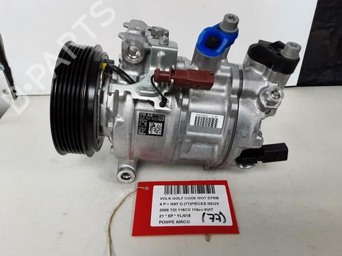 AC Kompressor VW GOLF VIII (CD1, DA1) 2.0 TDI (116 hp) 26129281