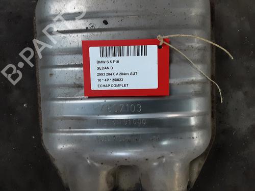 Used Exhaust system Exhaust system BMW 5 (F10) 525 d (204 hp) 32629739 32629739