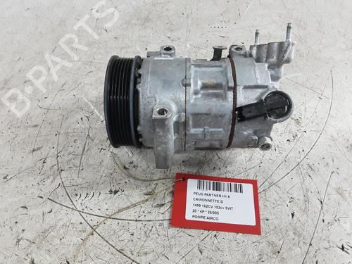 Used AC compressor AC compressor PEUGEOT PARTNER Box Body/MPV (K9) 1.5 BlueHDi 100 (102 hp) 32663897 32663897