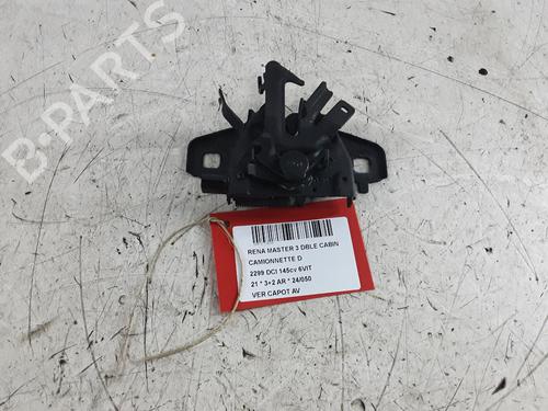 Used Hood lock Hood lock RENAULT MASTER III Platform/Chassis (EV, HV, UV) 2.3 dCi 145 FWD (EV0E, EV0F, HV0E, HV0F, UV0E, UV0F,... (146 hp) 39712287 39712287