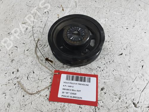 Used Pulley Pulley VW POLO VI (AW1, BZ1, AE1) 1.0 MPi (80 hp) 28383167 28383167